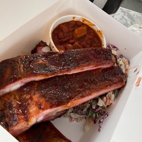 Pit Beans — slow-cooked BBQ beans